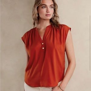 Banana Republic Factory Satin Top